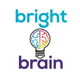 Bright Brain Logo Vertical